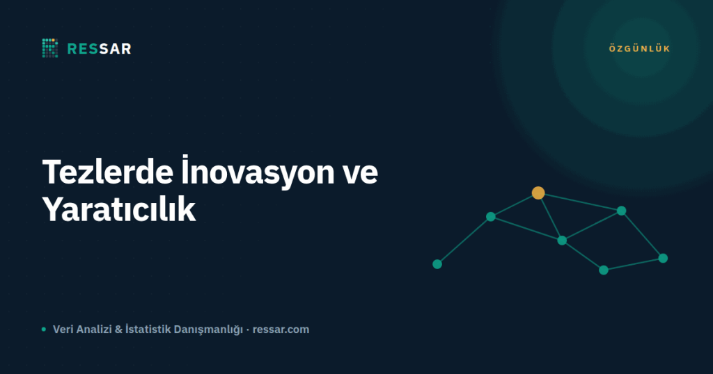 Akademik Tezlerde İnovasyon ve Yaratıcılık — Ressar