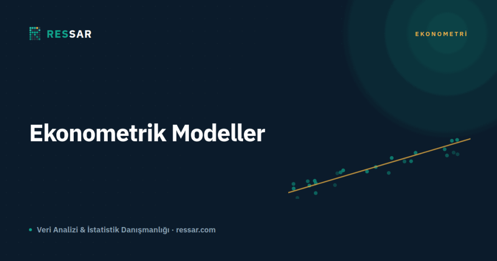 Ekonometrik Modellerle Ekonomiyi Anlamak: Temel Rehber — Ressar