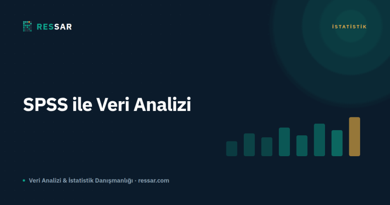 SPSS Analizi ile Araştırmanızı İstatistiksel Kesinlikle Zenginleştirme Rehberi