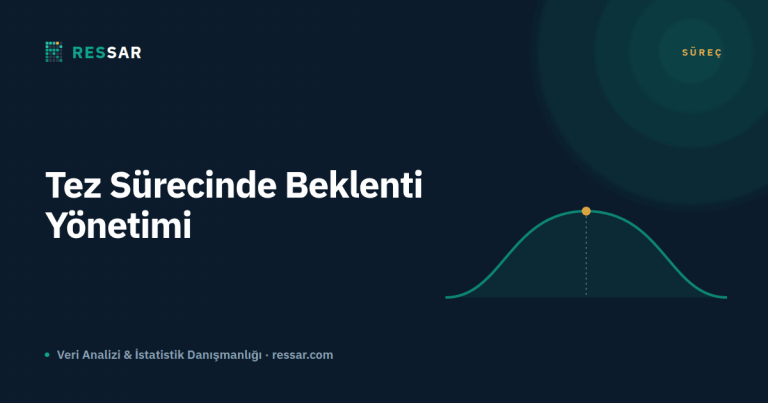 Tez Yazdırma Sürecinde Beklentileri Yönetme